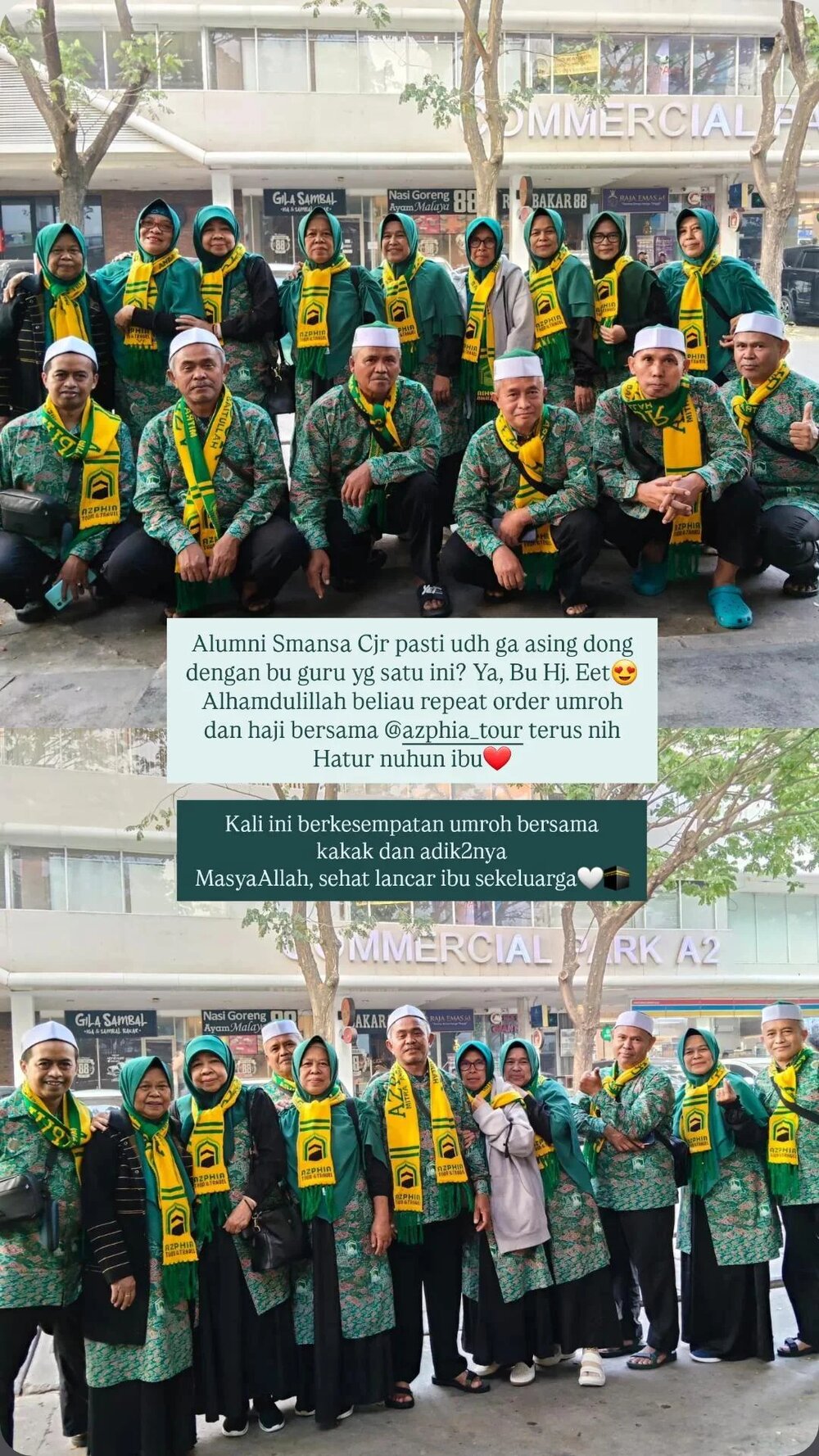Jamaah AZPHIA bersama keluarga