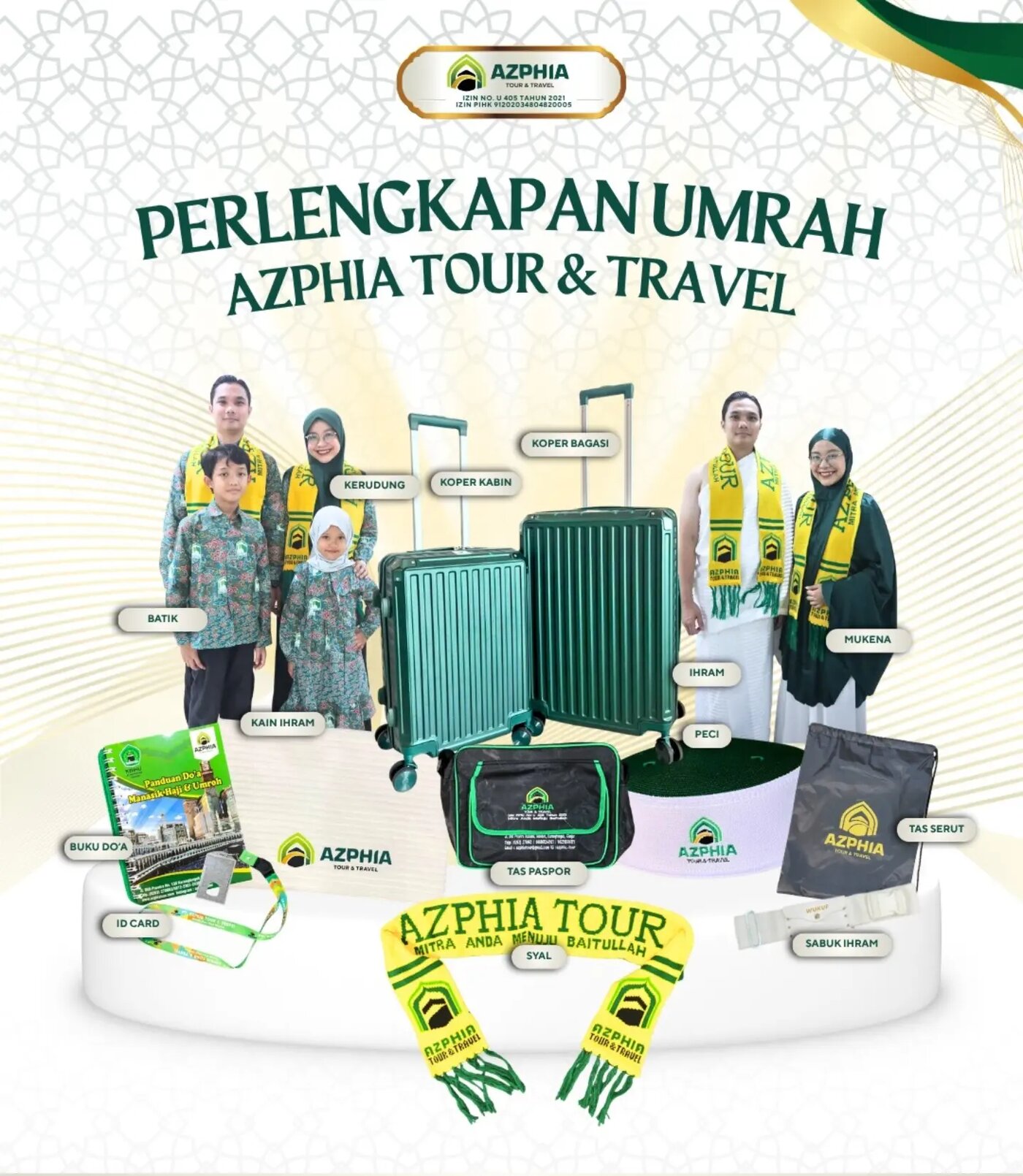 Umroh Nggak Perlu Repot Mikirin Perlengkapan